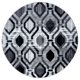 thumbnail image 1 of Alfombra Redonda Elite Negra 160x160, 1 of 4