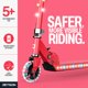 thumbnail image 3 of Patinete plegable Jetson Jupiter para niños con luces LED rojas, 3 of 6