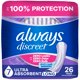thumbnail image 1 of Protectores para Incontinencia para Adultos Always Discreet Ultra Absorbentes 26 unidades, 1 of 9