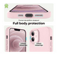 thumbnail image 4 of Carcasa Funda Para iPhone 17 Silicona Rosado + Mica, 4 of 5