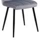 thumbnail image 5 of Pack De 4 Sillas De Comedor Modernas Velvet Gris, 5 of 8