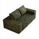 thumbnail image 5 of 63 "2Setaser Sofá, tela de cordón, sofás de asiento profundo, cómodo sofá Loveseat, sin montaje, 1 piezas para sala de estar, dormitorio, sala de conferencias, apartamento, 5 of 6