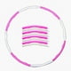 thumbnail image 1 of Aro Hula Hula Hoop Abdominales Desm 8 Piezas Ro-Bco, 1 of 3