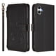 thumbnail image 2 of Funda Cartera Mariposa para [Samsung Galaxy A05/M05 4G] con Soporte y Cremallera Negro, 2 of 6