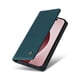 thumbnail image 3 of Funda Billetera de Cuero para iPhone 16 Pro con Tarjetero y Soporte - Tapa Magnética Azul, 3 of 6