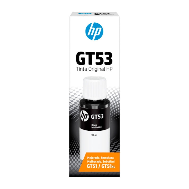 Hp - Botella De Tinta Original Gt53 Negro