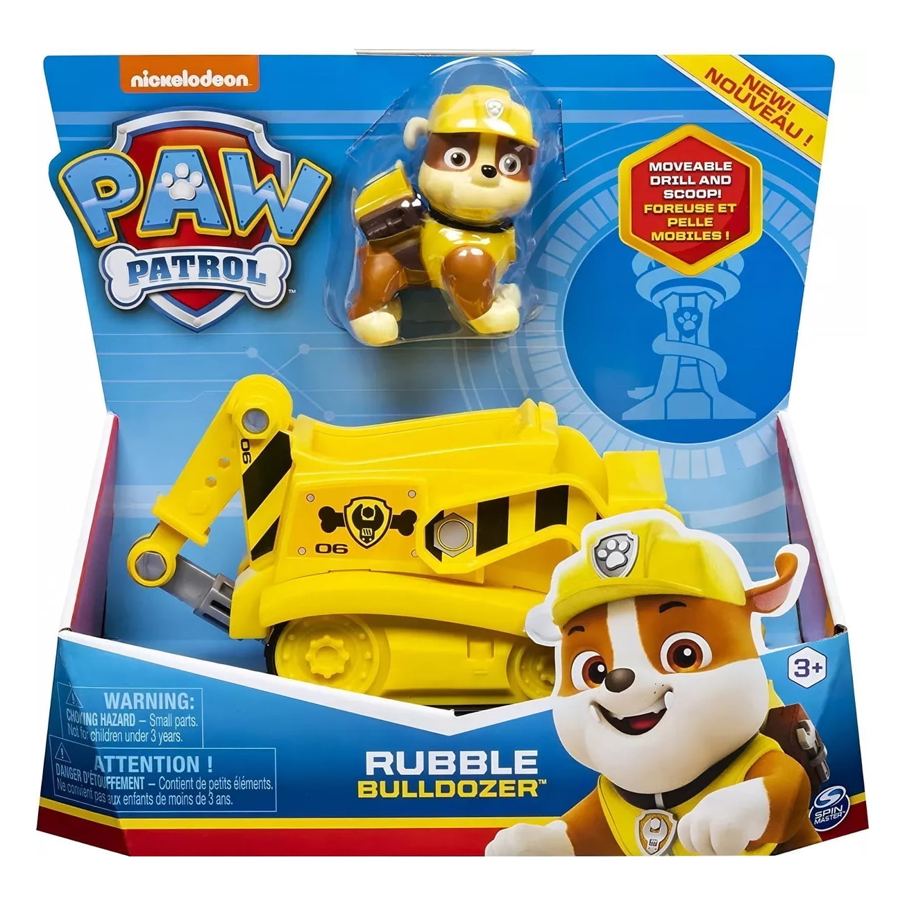 Vehículo Paw Patrol Rubble