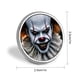thumbnail image 2 of Insignia de Botón Desmarcar Payaso Pennywise 2.8 cm, 2 of 6