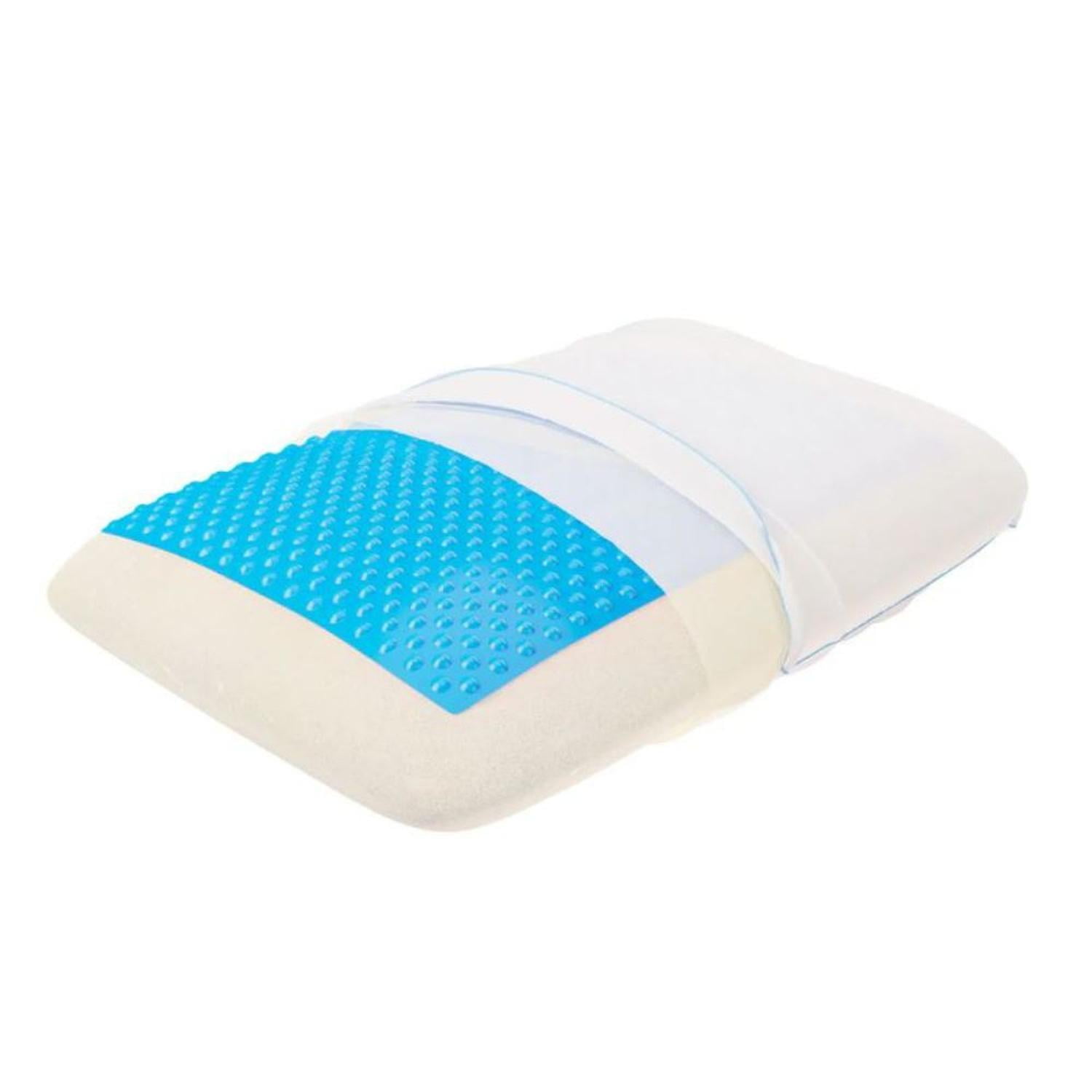 Almohada Viscoelástica Theragel Tm110-theramart Azul