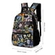 thumbnail image 2 of Félix el Gato Estético Mochila Escolar para Niños y Niñas, Mochila Infantil de Alta Calidad Ligera, Grande y Duradera 43x15x32cm, 2 of 6