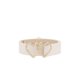 thumbnail image 1 of INSPIRE CHIC Cinturón de Mujer Hebilla de Doble Corazón a Presión Moda Casual Cinturones Decorativos para Vestidos Blusa Beige 42.1x1.3", 1 of 6