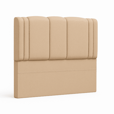 Ethan Desing - Respaldo De Cama 2 Plazas Milano Beige