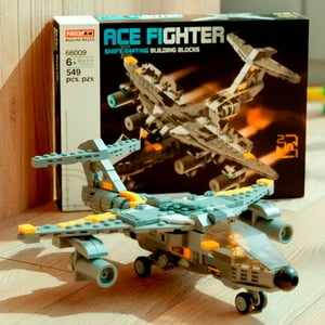 Juego De Construcción Avión Armable Aspor Modelo 66009