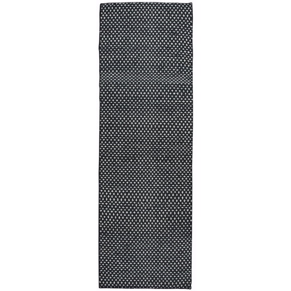 Alfombra Rizzy Home Alora Decor Harlem, negro, gris, óxido y azul