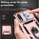thumbnail image 4 of Estuche GANGXUN para Samsung Galaxy A02, soporte giratorio 360°, estilo mecánico y magnético, 4 of 5