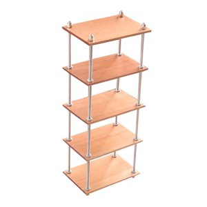 Bothyi - Adornos Multicapa De Estantería 1:6 Para Casa De Muñecas, Materiales De Bricolaje, 5 Niveles Cortos