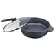 thumbnail image 2 of Cacerola Wh/ Con Tapa Vidrio Ceramic Marmol Gris 32cm, 2 of 2