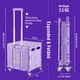thumbnail image 4 of Carrito utilitario plegable SUBICOO, caja rodante portátil, color morado, 4 of 9