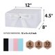 thumbnail image 4 of Cajas de Regalo OEMVALATY Pack de 8 24x20x11 cm Blancas con Cinta, 4 of 8