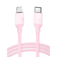 Ugreen - Cable Usb-C A Lightning (Iphone) 1Mt Modelo Us387 Certificado Rosado