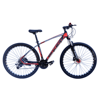 Vipnetwork - Bicicleta Aro 29 Never Say Never Roja Freno Hidraulico/27 Veloc