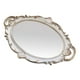 thumbnail image 1 of Set 2 Bandeja Espejo Decorativa Organizador Blanca Jhn, 1 of 3