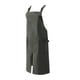 thumbnail image 4 of Delantal de cocina, delantal con pechera alta, ropa de trabajo para restaurante y café, delantal de bolsillo para Chef, para jardinería, elaboración , Verde, 4 of 5