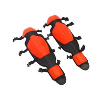 Ioensy - 2 Rodilleras Protectoras Para Piernas Para Jardinería, Limpieza De Terrenos, Alicatado Y Corte De Césped, Color Rojo