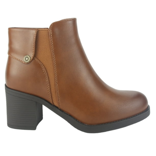 Botin Chalada Mujer Prata-3 Tostado Casual
