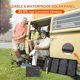 thumbnail image 4 of Central eléctrica portátil powkey de 200 W con panel solar de 146 Wh + 40 W, 4 of 6