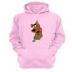 thumbnail image 1 of Polerón Canguro Scooby Doo Rosa Talla L Unisex, 1 of 2