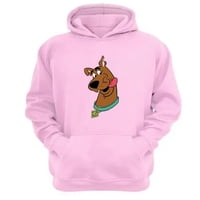Genérico - Polerón Canguro Scooby Doo Rosa Talla S Unisex