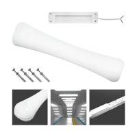 Genérico - Tubo Led Foco 24W Base Techo Pared Luz Fria Curvo 60Cm