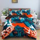 thumbnail image 1 of v96 Bed Sheets Cartoon Graffiti Bedding Set,Duvet Cover Comforter Bed Set Quilt Cover Pillowcase,King Queen Twin Size Boys Girls Adults 3-Piece Bedding Set (1 Duvet Cover + 2 Pillow Shams) Bed Sheets, 1 of 5