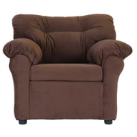 Muebles América - Sofa América 1 Cuerpo Tela Chocolate