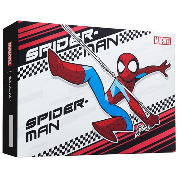 Bolas de Golf Volvik Vista3 Spider-Man Docena Blanca