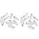 thumbnail image 1 of Clip De Palangre De Línea Larga De Acero Inoxidable De 20 Piezas Para Pargo De Pesca O Tiburón S, 1 of 3