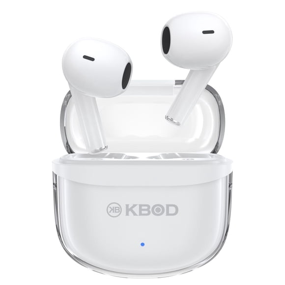 Kbod Audífonos Inalámbricos Tws C52 Bluetooth Con Estuche Blanco