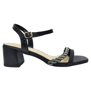 Sandalias De Fiesta Hualunaote Negras (Mujer) | T2110 - Talla 38