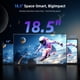 thumbnail image 2 of Monitor portátil EVICIV 18,5 pulgadas 120 Hz 1 ms Gaming 350 Nits USB-C, 2 of 7
