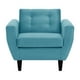 thumbnail image 1 of Sofa Bote 1c Felpa 00 Turquesa, 1 of 6