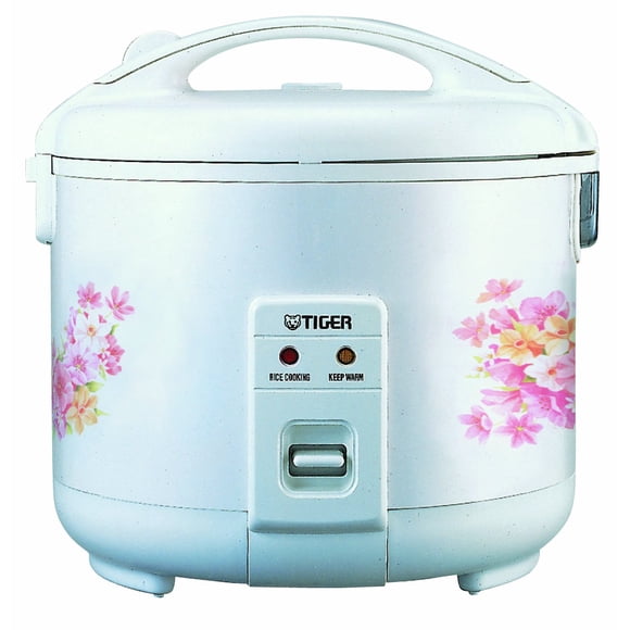 Arrocera Tiger JNP-1800-FL 1.8 L, 10 tazas (sin cocinar), blanca