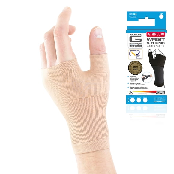 Soporte para Muñeca Neo-G S Beige - Alivio del Dolor por Artritis