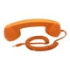 thumbnail image 2 of Auricular De Teléfono Retro Clásico Mini De 3,5 Mm Para Teléfonos Móviles IPhone IPad Naranja, 2 of 3