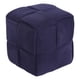 thumbnail image 5 of Taburete otomano reposapiés, asiento moderno para niños, taburete otomano estable para pies, taburete pequeño para casa, apartamento, sala de juegos, azul oscuro, 5 of 5