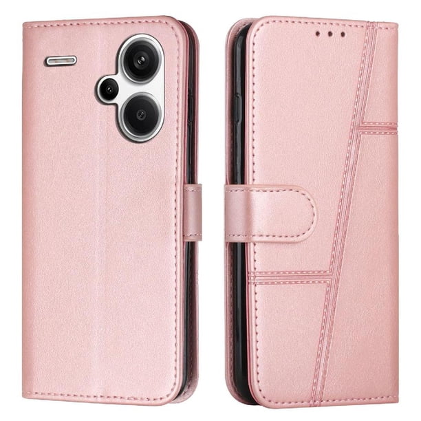 Funda Flip Para Xiaomi Redmi Note 13 Pro Plus – Carcasa Delgada Y Resistente A Impactos Con Soporte Para Uso Diario Y Profesional