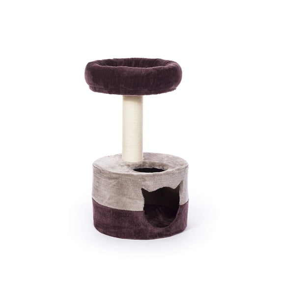 Cama para gato Prevue Hendryx Kitty Power Paws Kitty King de peluche