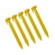 thumbnail image 4 of 5 Uds. Estacas Para Tienda De Campaña, Clavijas Para El Suelo, Tiendas De Campaña, Clavos Para Lona, Clavijas Para Tienda, Clavo Para El Suelo, 20cm, Amarillo Dentado, 4 of 5