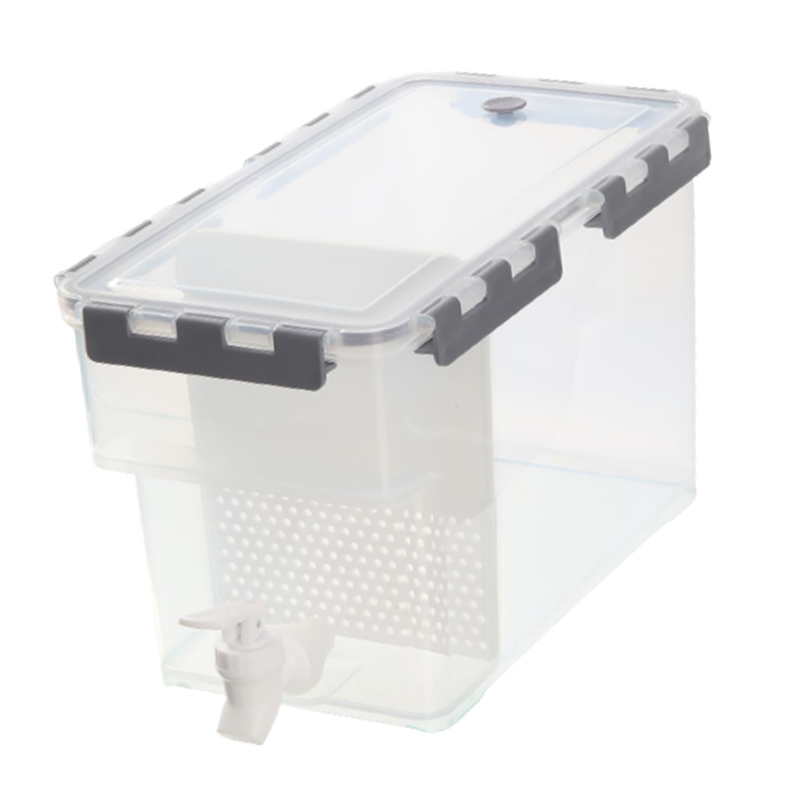 Magideal - Hervidor De Agua Fría Con Grifo, Dispensador De Bebidas Con Espiga, Jarra De Agua Fría, Dispensador De Jugo De Bebida Fría, Jarra Para Camping, Comedo 6l