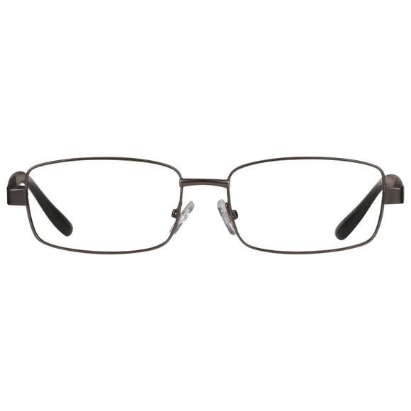 Anteojos de Lectura M Rectangulares de Metal 1.50, 53 mm, Plateados